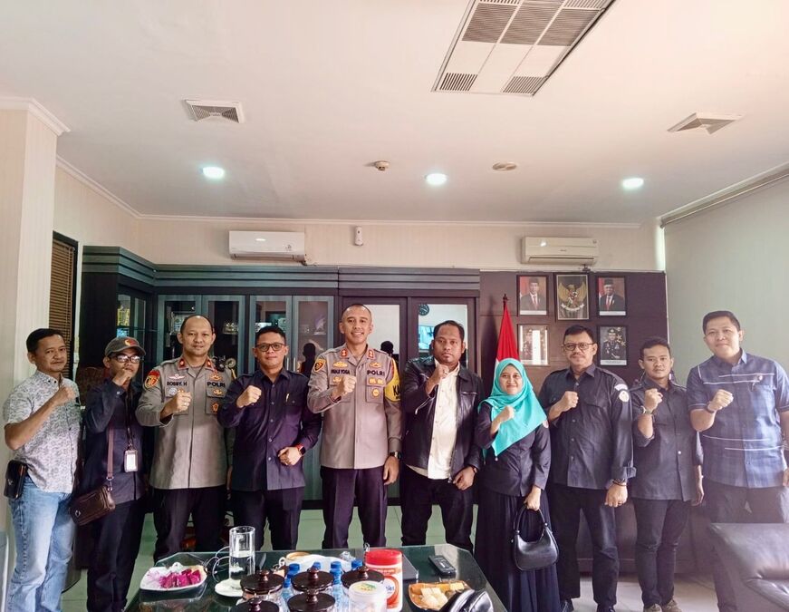 Audiensi dengan Polres Pelabuhan Tanjung Priok