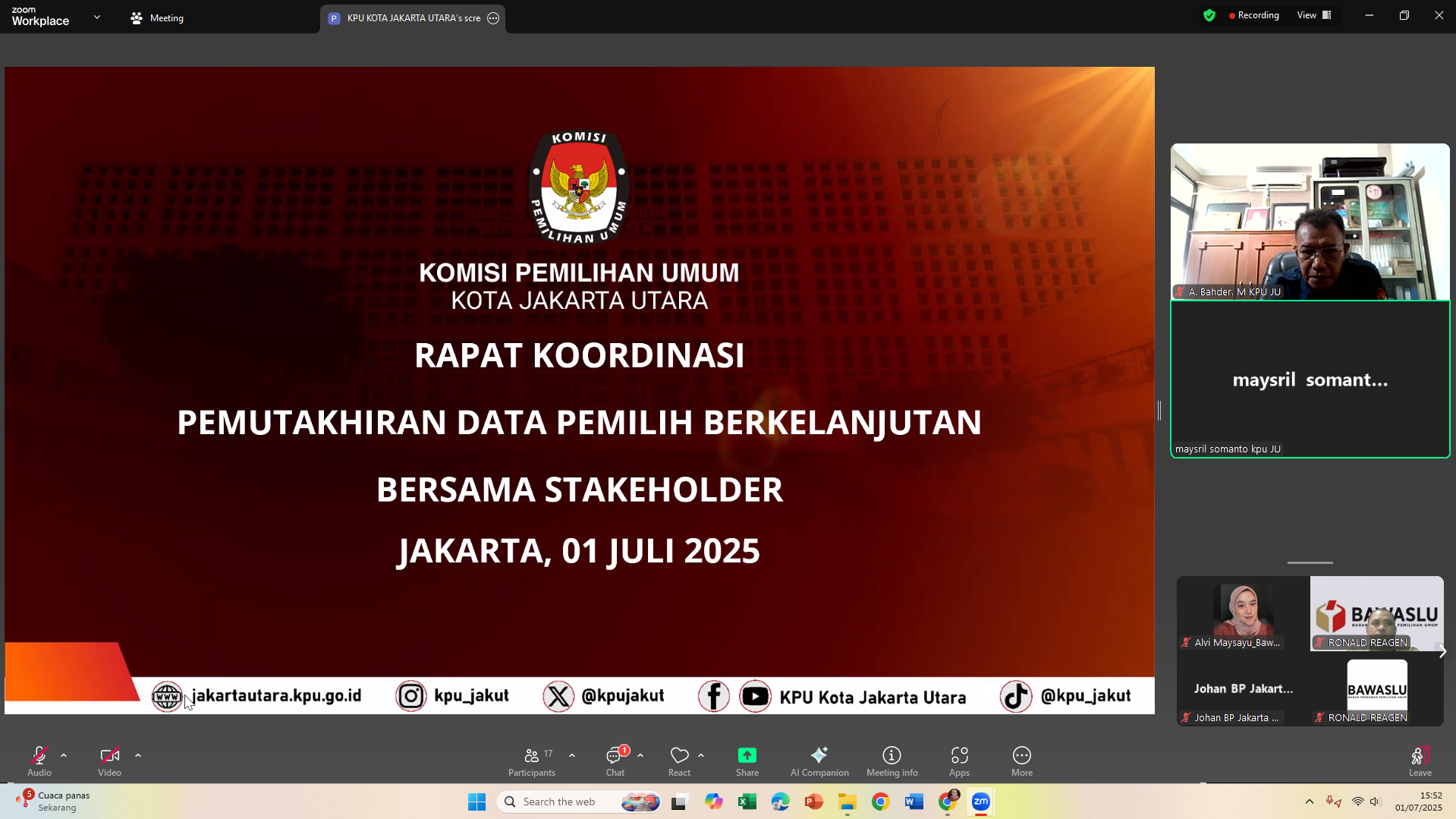 Rakor PDPB