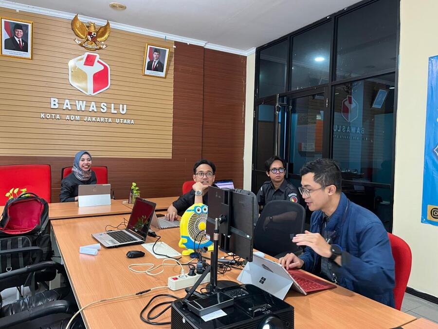 Kunjungan Biro Keuangan dan BMN Bawaslu RI