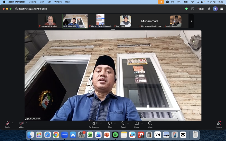 Rapat Daring, 24 April