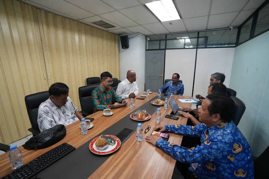 Audiensi Bersama Sudin Kominfotik Jakut