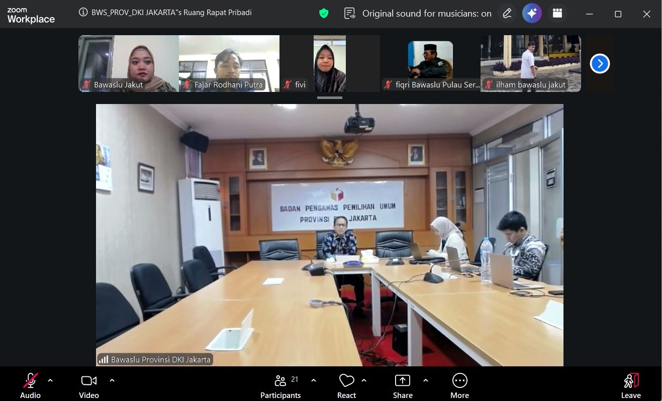 Rapat Daring, 7 Mei