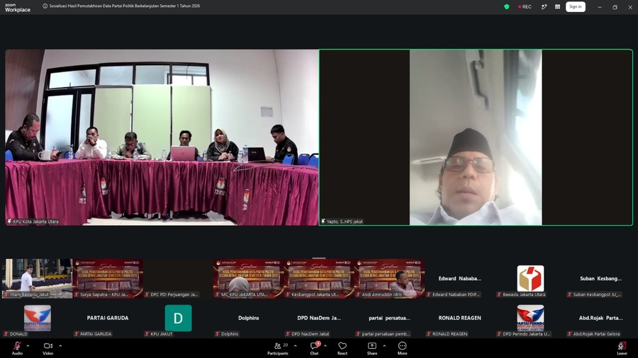 Rapat Daring, 15 Juli