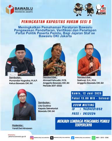 Peningkatan Kapasitas Hukum Sesi III
