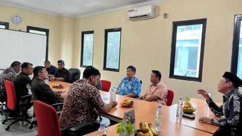 Kunjungan Sudin Kominfotik, 23 April