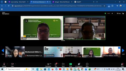 Rapat Daring, 17 April 2026