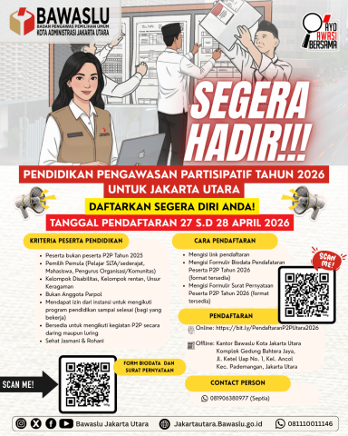REKRUTMEN P2P UTARA TAHUN 2026