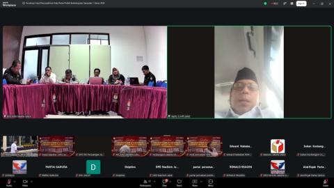 Rapat Daring, 15 Juli
