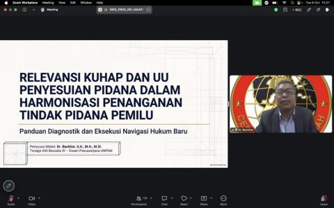 Penguatan Kapasitas Hukum, 6 Oktober