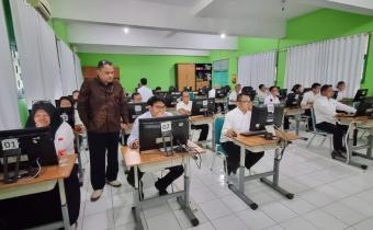 Bawaslu Jakarta Utara Awasi Tes CAT Calon PPK Jakarta Utara