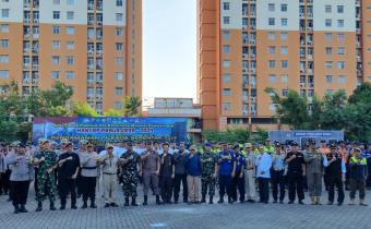 Apel Gelar Pasukan Ops Mantap Praja Jaya 2024-2025