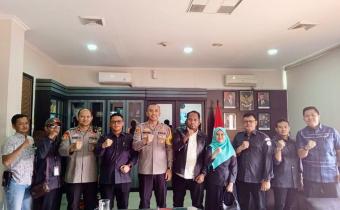 Audiensi dengan Polres Pelabuhan Tanjung Priok