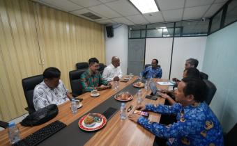 Audiensi Bersama Sudin Kominfotik Jakut