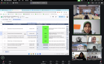 Rapat Daring, Zoom Meeting, 19 Agustus